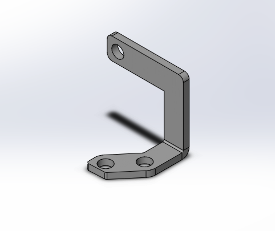 Sensor mounting bracket part